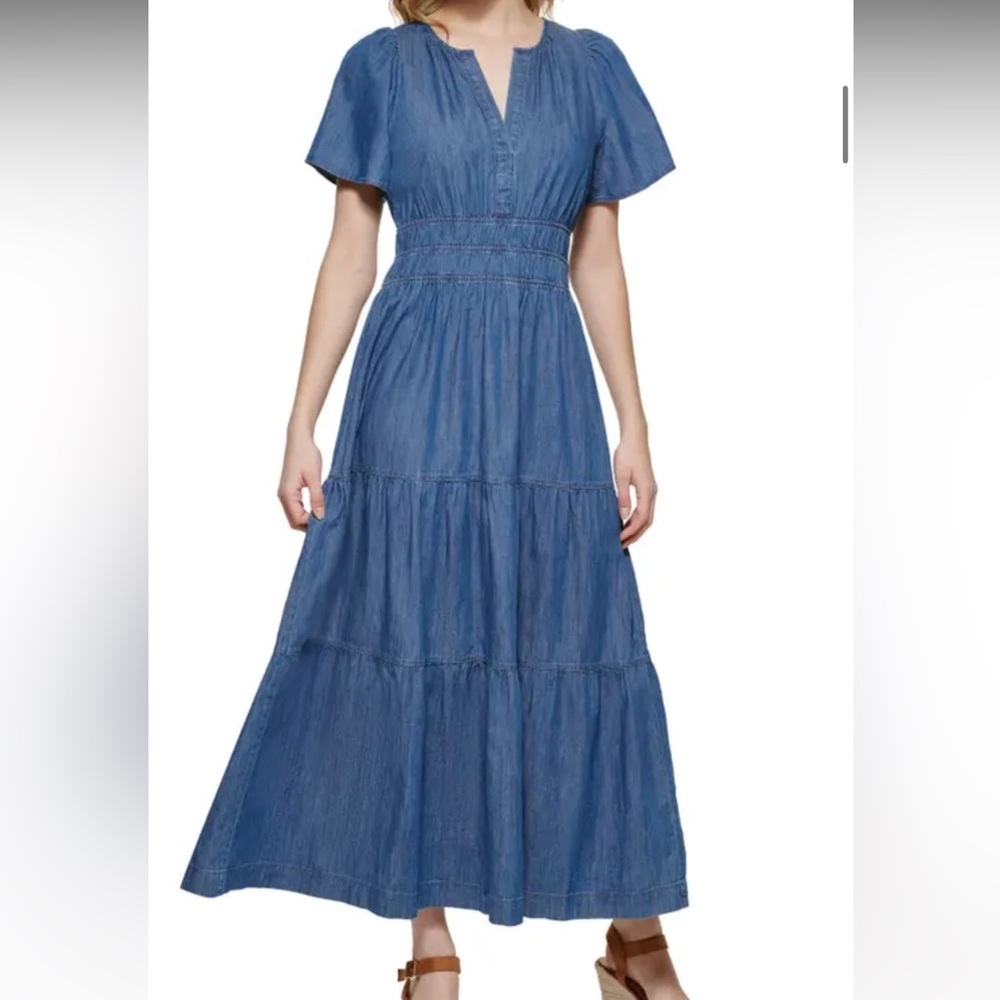 Tommy Hilfiger Denim Maxi Dress -Size 2